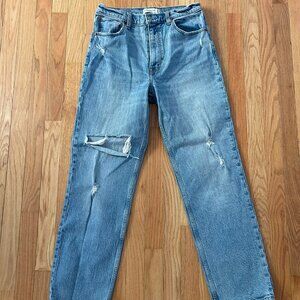 Abercrombie and Fitch 90's Straight Ultra High Rise women's jeans